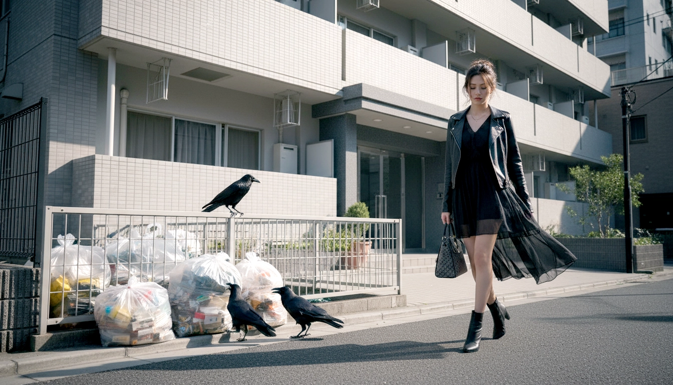 【くらしのツボ】カラスがゴミを狙う本当の理由|意外と知られていない“匂い”の真実