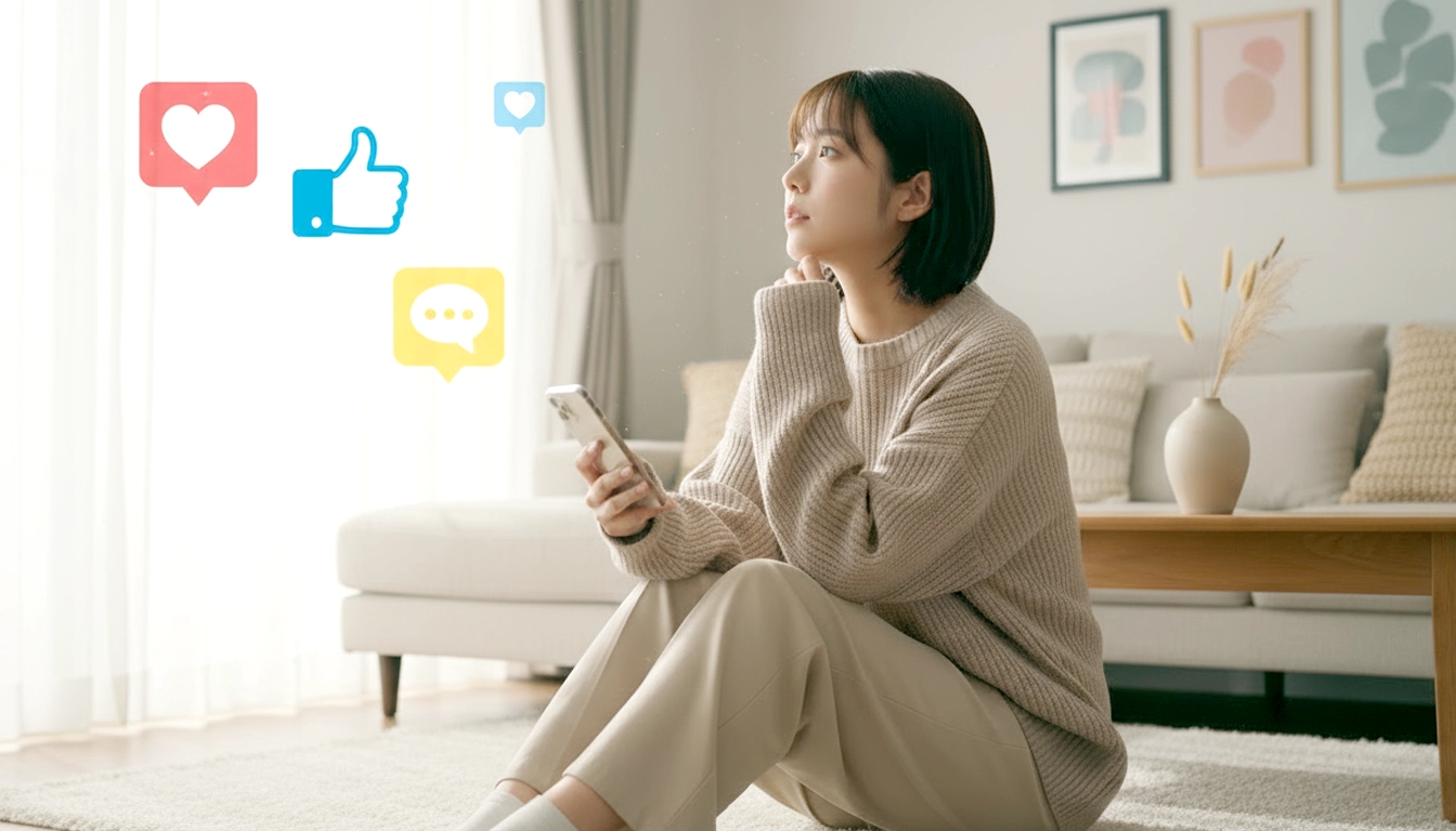 【心のツボ】SNSで“いいね”が気になるあなたへ。承認欲求と自分らしさのバランス